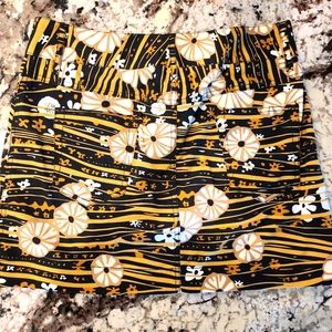 EUC Dolce Gabbana Print Mini Skirt